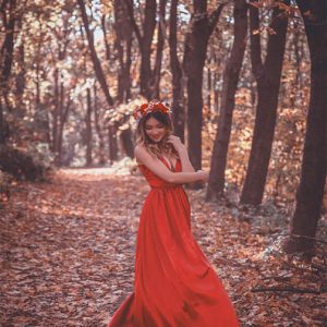Carmela Red Dress