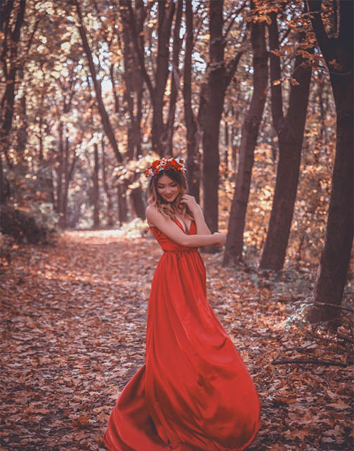 Carmela Red Dress