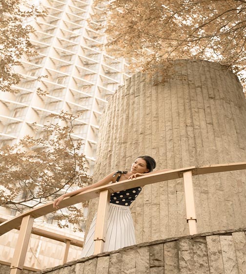 Maxi White Skirt